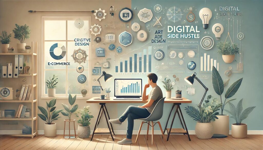 Digital side hustles