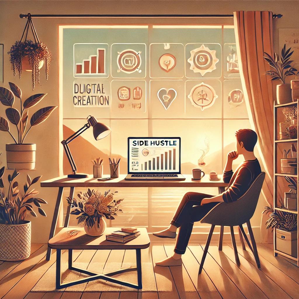 Digital side hustles