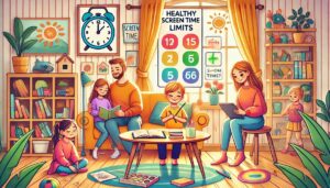 healthy screen time limits
